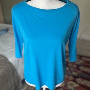 Ann Taylor Blue Top